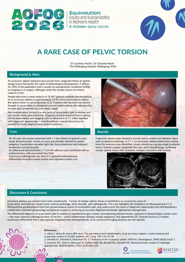 A rare case of pelvic torsion