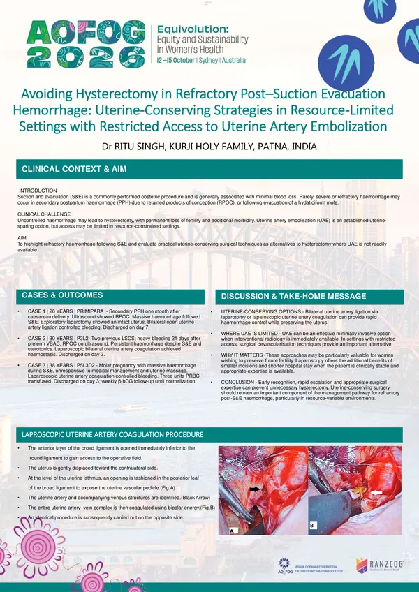 Avoiding Hysterectomy in Refractory Post–Suction Evacuation Hemorrhage: Uterine-Conserving Strategies in Resource-Limited Settings with Restricted Access to Uterine Artery Embolization
