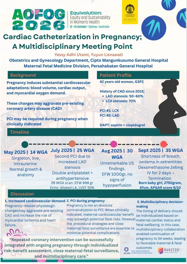 Cardiac Catheterization in Pregnancy; A Meeting Point between Two Disciplines
